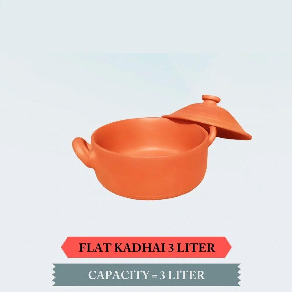 FLAT KADHAI 3 LITER